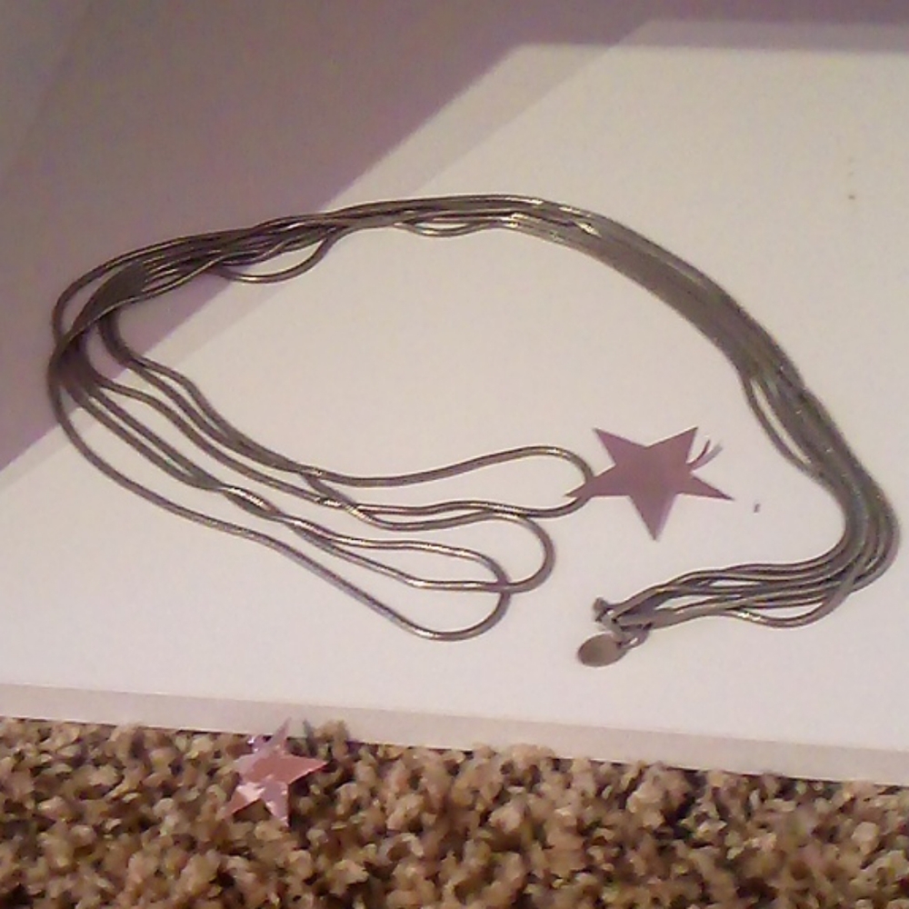Silver necklace